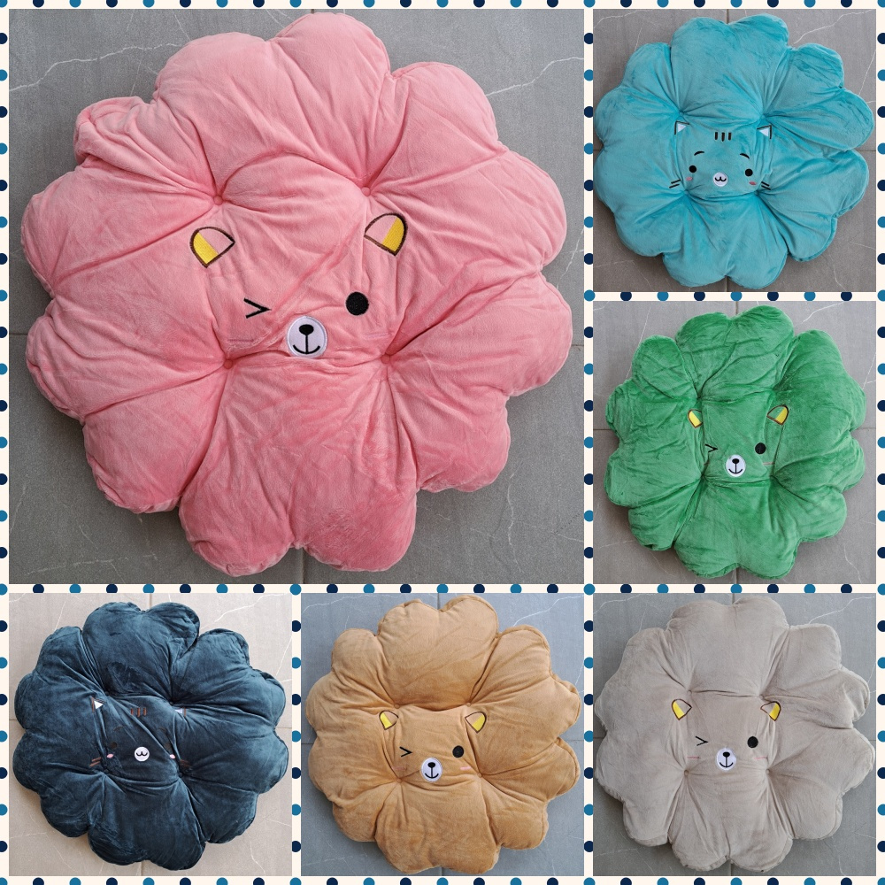 ที่รองนั่ง หมอนรองนั่ง เบาะรองนั่ง การ์ตูนน่ารัก หนานุ่ม สีสวย ราคาไม่แพง