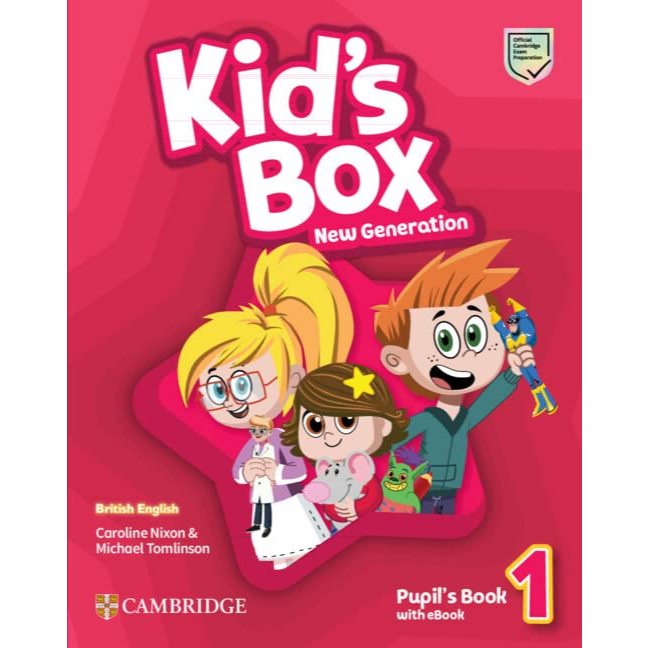 DKTODAY หนังสือเรียน KID'S BOX 1:PUPIL'S BOOK WITH EBOOK (FOR NEW GENERATION)