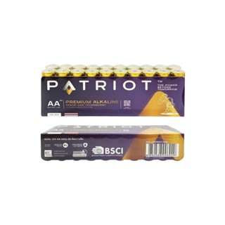 ถ่าน Patriot Premium Alkaline ถ่านเจ้าพลัง AA, AAA 1.5V แพ็ก…