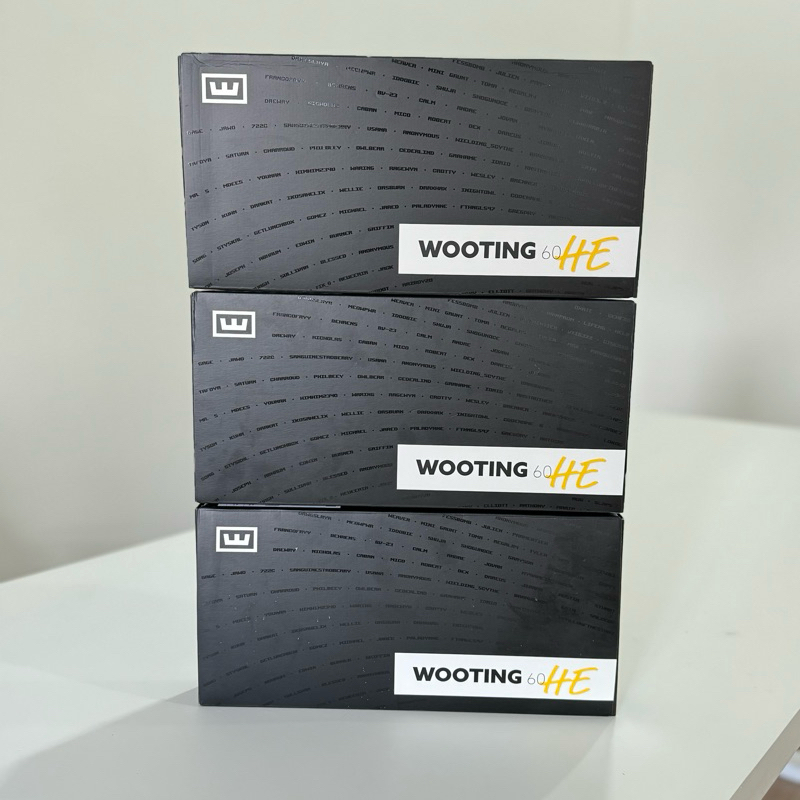 ( พร้อมส่ง ) wooting 60HE มือ2