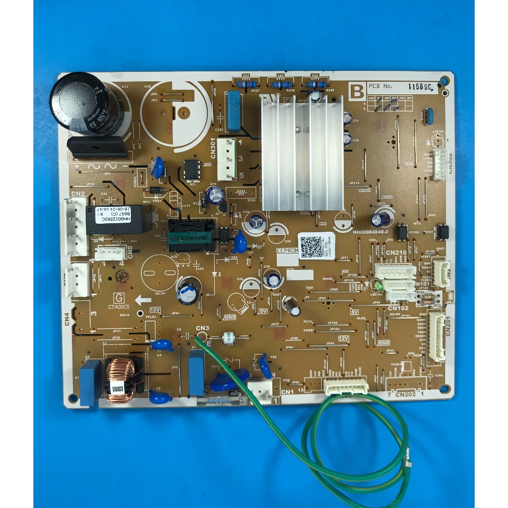 ST5723 HITACHI # PTR-VGX470P*007 แผงควบคุมหลัก (PCB-MAIN) บอร์ดตู้เย็น/ อะไหล่แท้ บิษัท รุ่น R-VX400