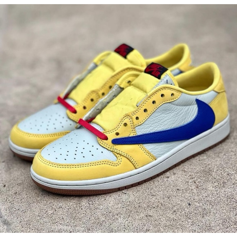 Travis Scott x Nike Air Jordan 1 Low OG “Canary”