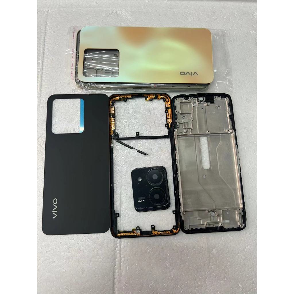 บอดี้ เคสกลาง+ฝาหลัง รุ่น For vivo v25 5g สินค้าพร้อมส่ง