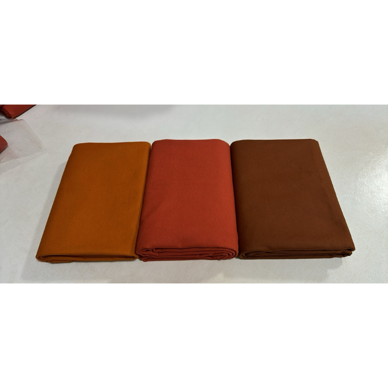 ผ้าอาบน้ำฝนขนาด90x250cm. -สีกรัก -สีพระราช -สีอิฐแดง