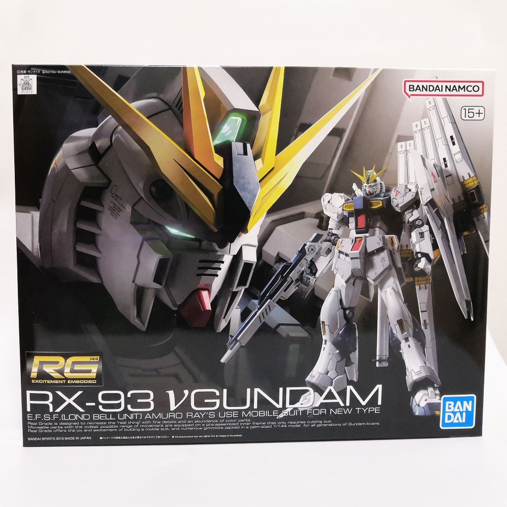 **ของแท้ พร้อมส่ง** Bandai RG RX-93 NU GUNDAM