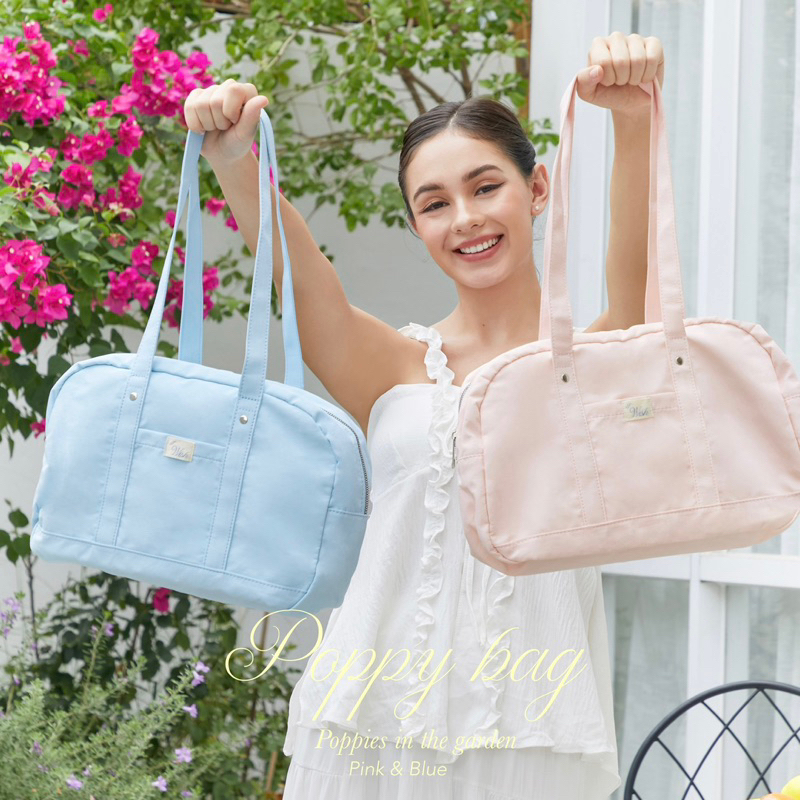พร้อมส่ง ♡ Poppy bag กระเป๋าสะพาย 2 size (new collection) 𐙚