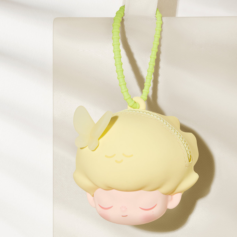 🔥โค้ดแฟชั่นลด30%🔥พร้อมส่งในไทย🔥Popmart ของแท้  Dimoo By Your Side Dimoo Earphone Bag พวงกุญแจ กระเป๋า