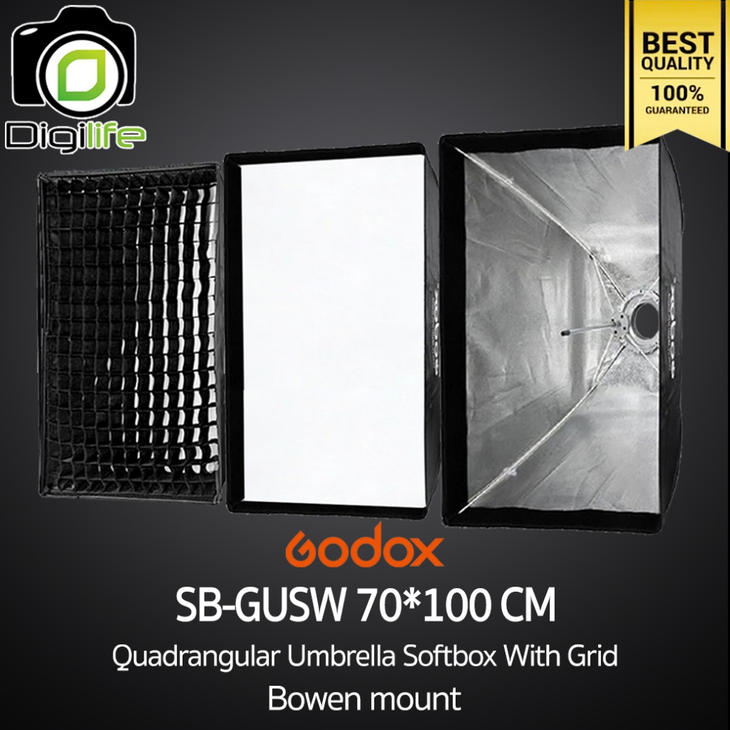 Godox Softbox SB-GUSW 70*100 cm. Quad Umbrella Softbox With Grid ( Bowen Mount ) / Digilife Thailand