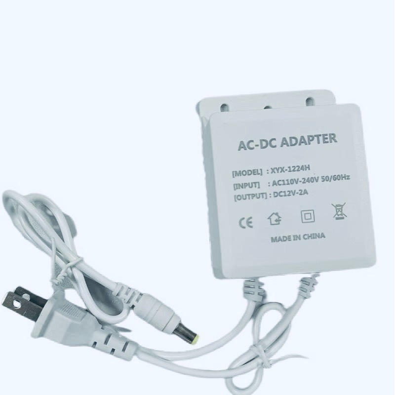 DCอะแดปเตอร์ Adapter 12V 2A（สีขาว） (DC 5.5*2MM) ของแท้จากโรงงานVSTARCAM สำหรับ Vstarcam และ IP CAMERA ทั่วไป...