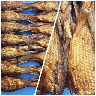ปลาสร้อย ย่างรมควัน ไม้ละ40บาท ปลาจากแม่น้ำป่าสัก (ไชด์ใหญ่ 100กรัม/ไม้)