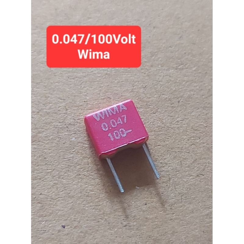 0.047/100Volt (Wima)(ระยะขา 5mm.)