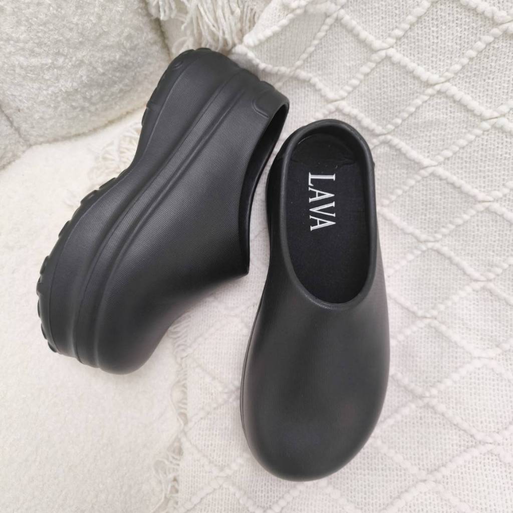 nice 2 feet u พร้อมส่งจากไทย NEW233 รองเท้าแตะหัวโตเปิดส้น พื้นสูง6cmพื้นนุ่มใส่สบาย รองเท้าแฟชั่นสำหรับผู้หญิง
