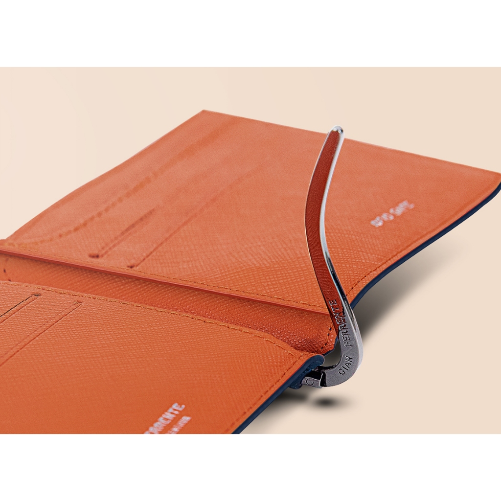 Saffiano Slim Clip Wallet GF Collection