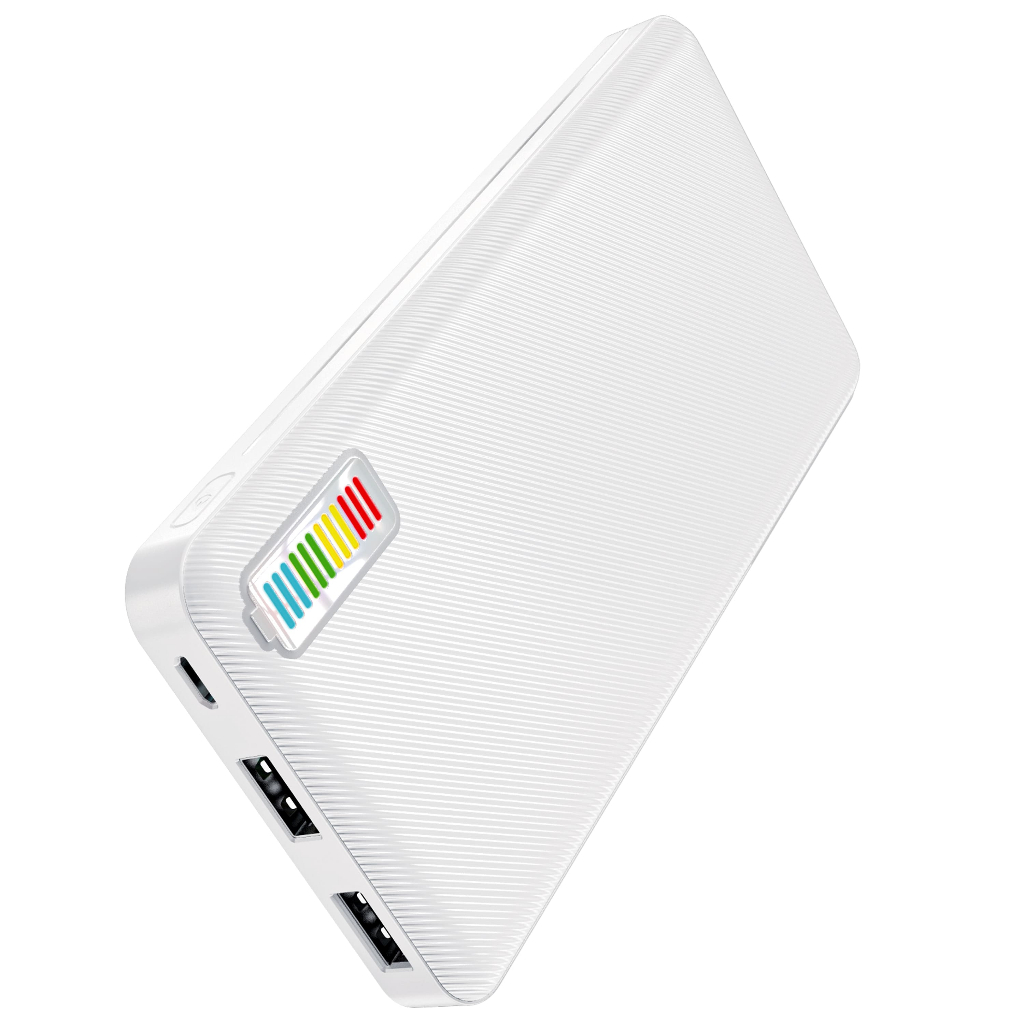 d-power พาวเวอร์แบงค์ 10,000 mAh รุ่น GC57 V2 Power Bank แบตสำรอง ชาร์จไว มี 2สีให้เลือก