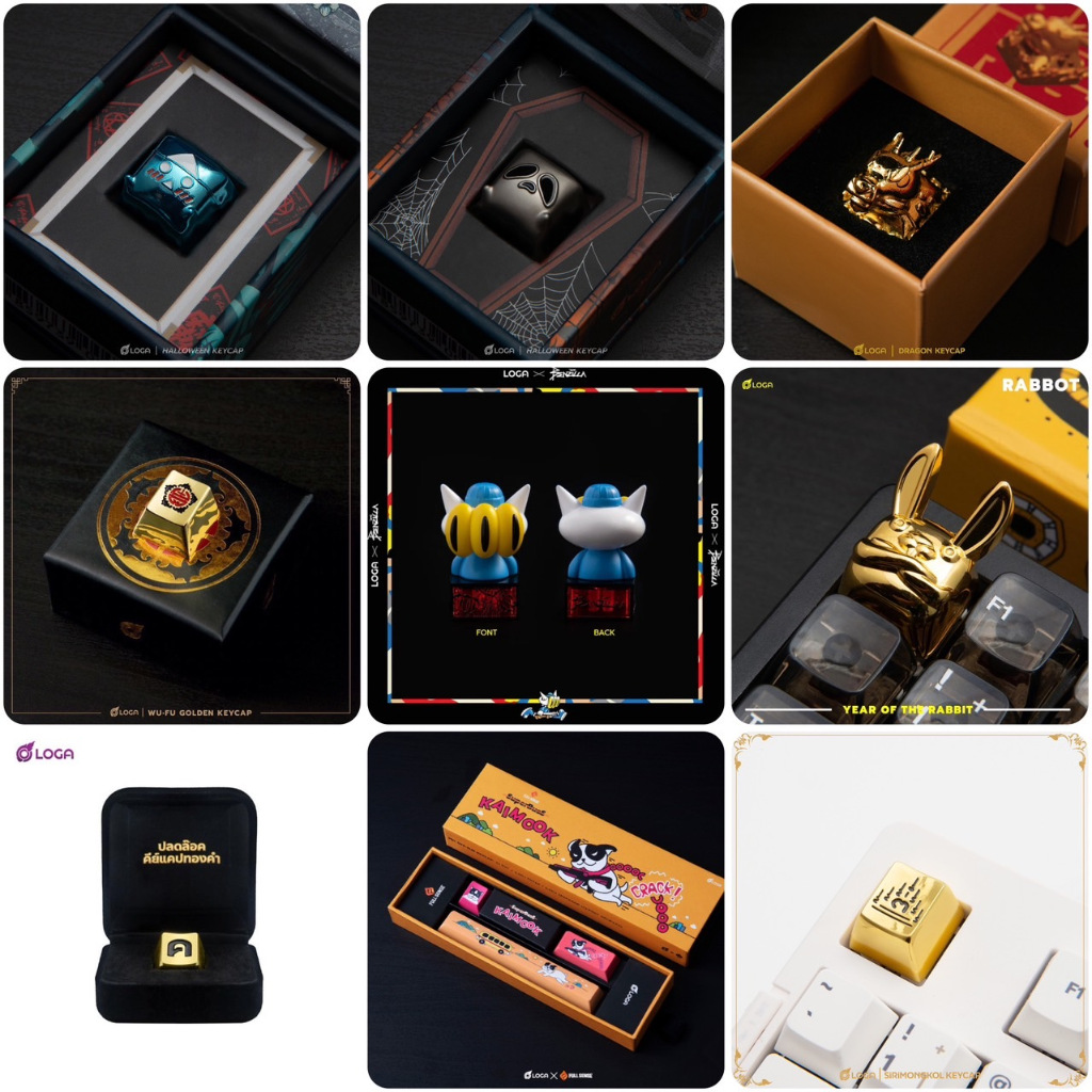 รวม Keycap Loga Collection