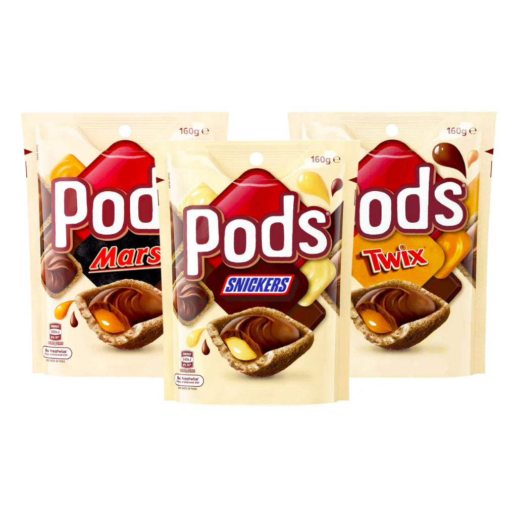 Chocolate Pods ช๊อคโกแลตสอดไส้ น้ำหนัก 160 กรัม