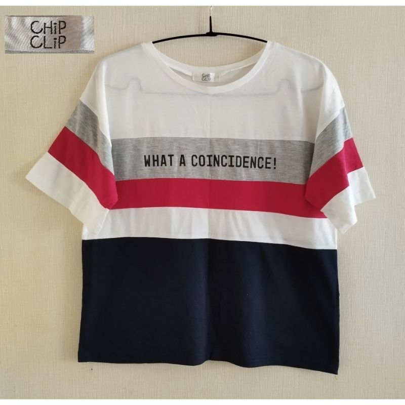 เสื้อยืด แบรนด์ CHiP CLiP มือสอง