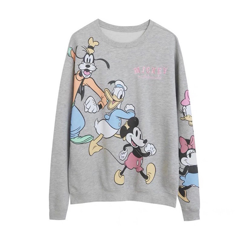 เสื้อมิคกี้ แอนด์เฟรน Mickey &friends งาน แบรนด์ Disney แท้ % (TS303)