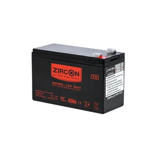 ZIRCON BATTERY แบตเตอรี่ 12V 9Ah ชนิดMaintenance Free Battery