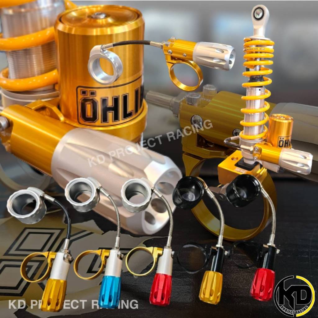 ชุดปรับไฮดรอลิคสตรัทปรับเกลียว แบบมีสาย HYYO Factory สำหรับโช๊ค ohlins