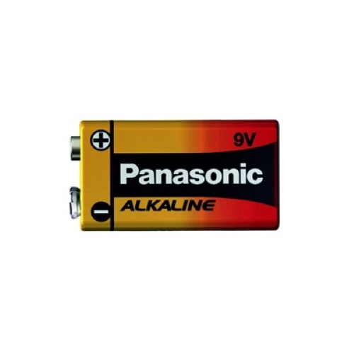 ถ่านอัลคาไลน์ Panasonic 6LR61T/1SL 9V 1 ก้อน
