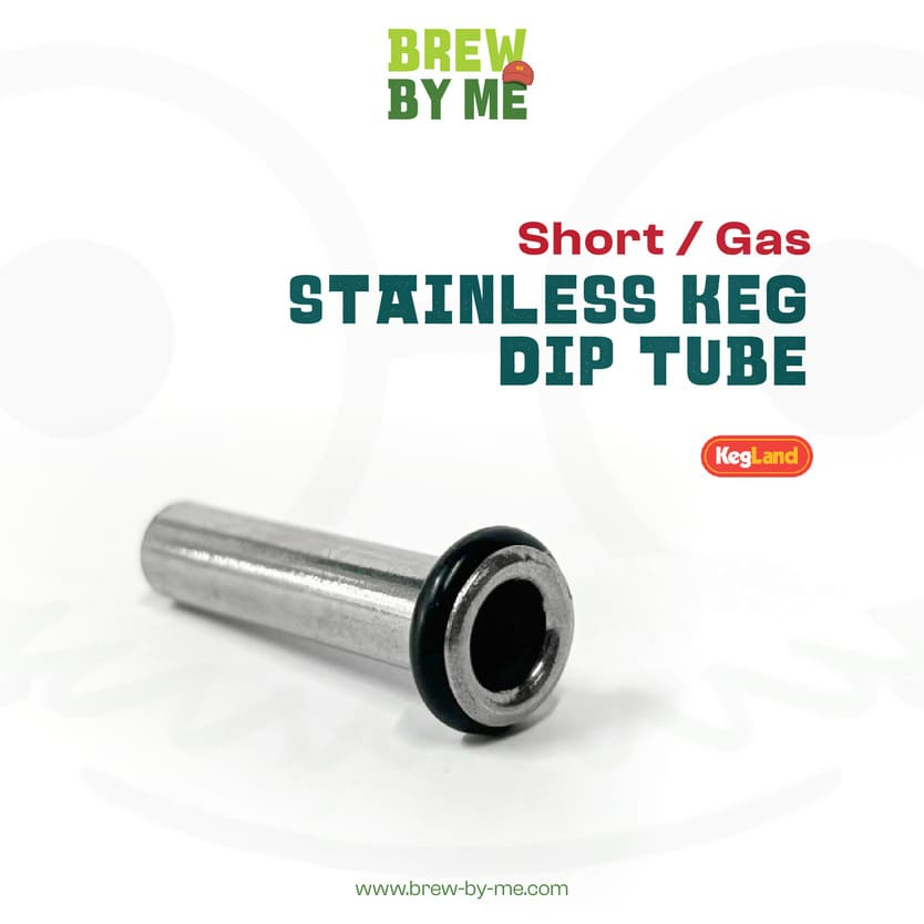 Stainless Keg Dip Tube – Short/Gas