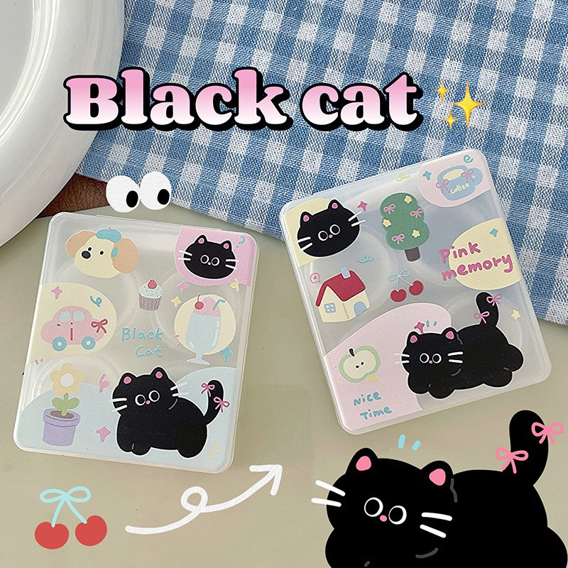 ตลับคอนแทคเลนส์น่ารัก ใส่รี(แบบใส) พร้อมส่ง1-2วัน