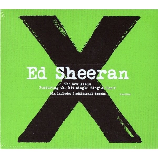 CD Ed Sheeran – X made in Eu มือ1 แผ่นแท้