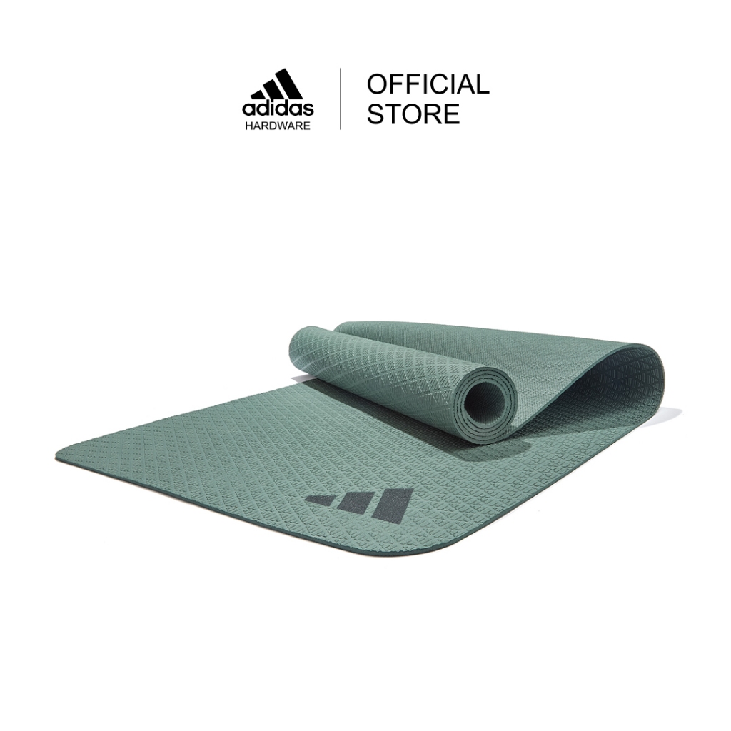 Adidas เสื่อโยคะ - 4มม. - (สีเขียว) (Yoga Mat - 4mm - Legend Ivy)