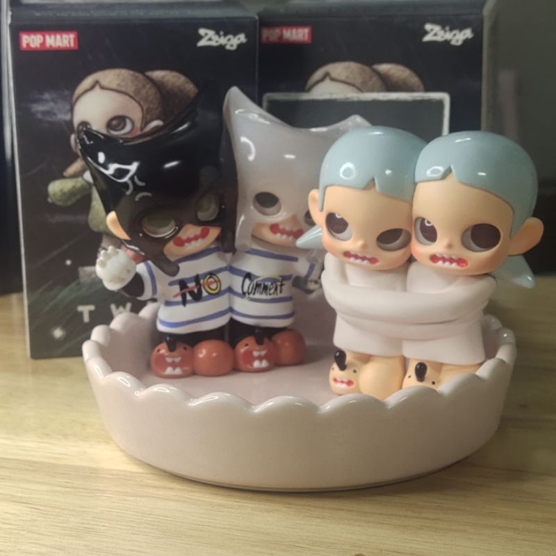 ZSIGA TWINS  popmart x zsiga ของแท้  พร้อมส่ง