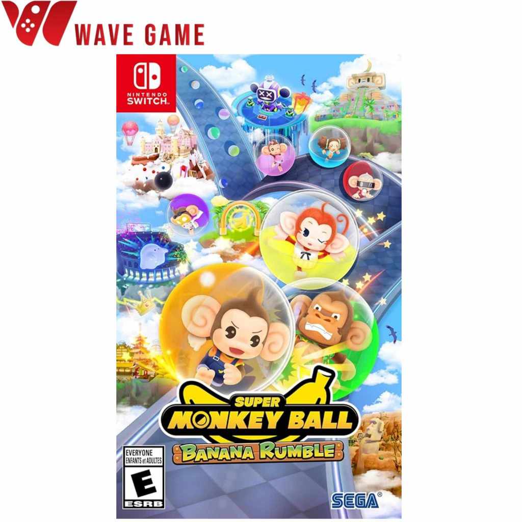 nintendo switch super monkey ball banana rumble ( english / chinese )