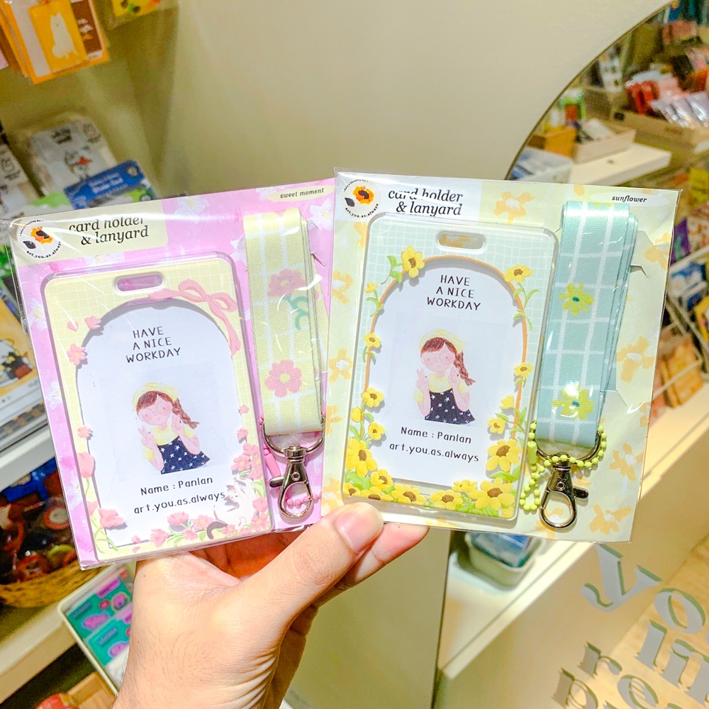 Card Holder ป้ายห้อยบัตร หนูน้อยน่ารัก ใส่บัตรนักเรียน นักศึกษา บัตรรถไฟฟ้า สามารถห้อยได้หมด [ArtYouAsAlways]