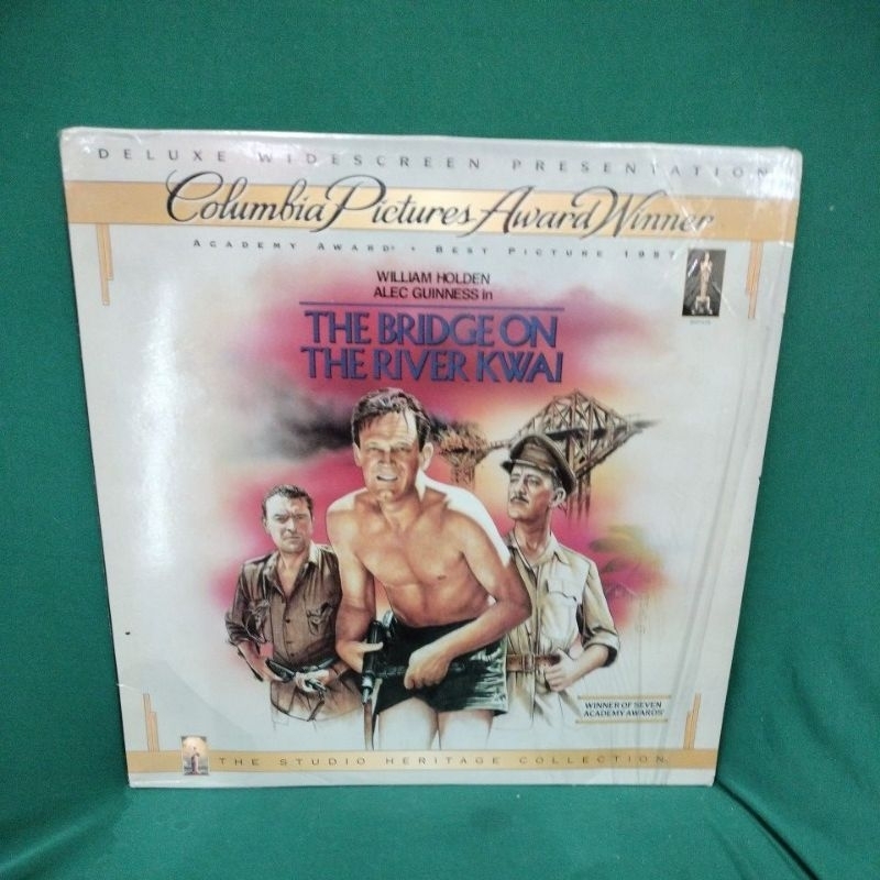 2LD แผ่นเลเซอร์ดิสก์หนังเรื่อง The bridge on the river kwai