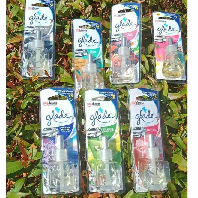 (((รีฟิลขวดเติม)))Glade เกลด สปอร์ต รีฟิล ผลิตภัณฑ์ปรับอากาศ ในรถยนต์ 7 มล.