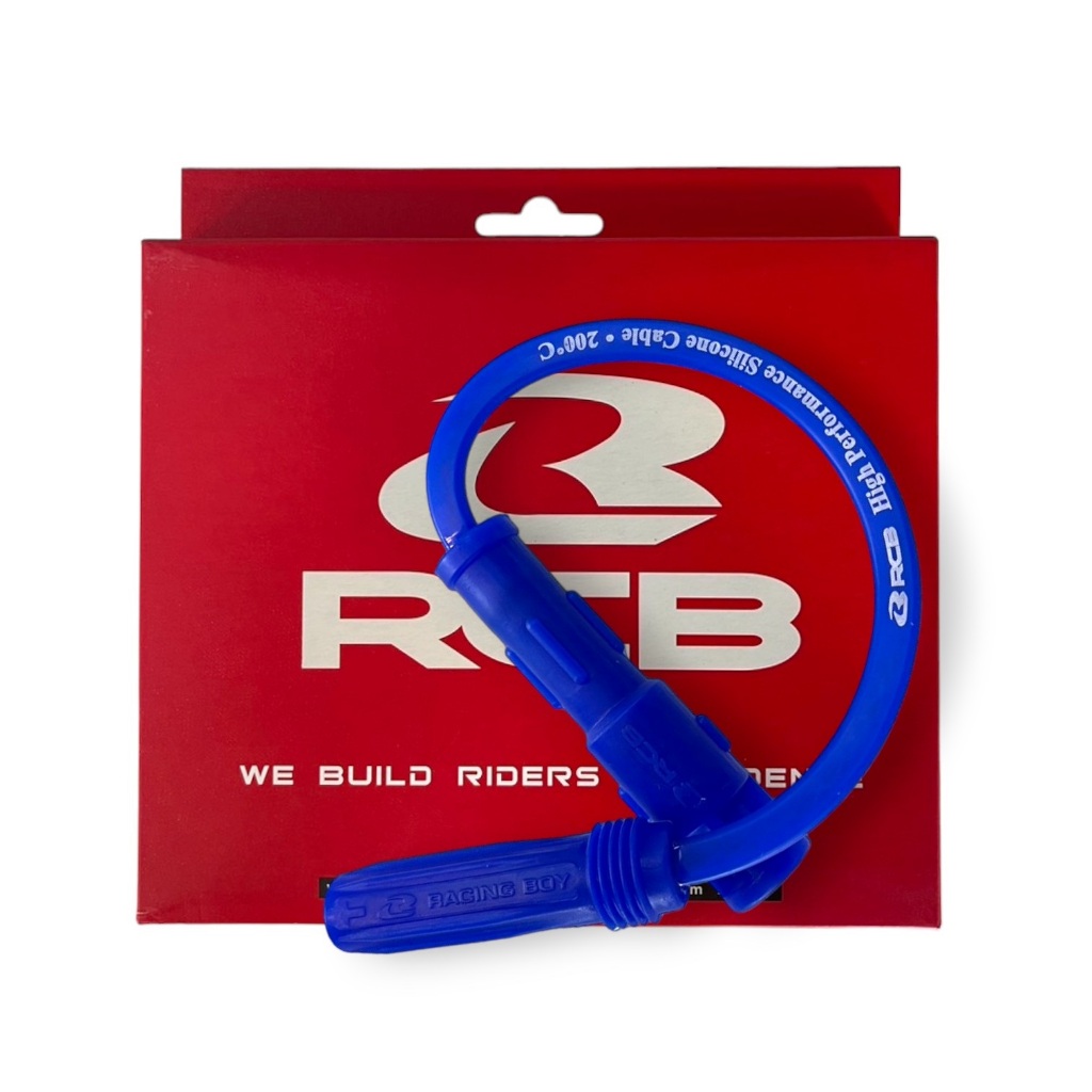สายต่อหัวเทียน (RCB) IGNITION CABLE (E-LINE) 90 สีน้ำเงิน รหัสสินค้า 01P0062A