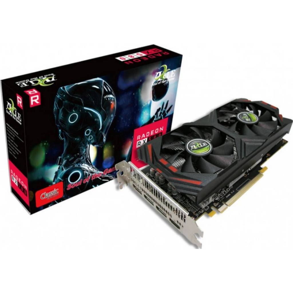 ส่งด่วน+โค้ดลด มือ1ประกัน2ปี RX580 8GB ประกันศูนย์ไทย การ์ดจอ GDDR5 256bit AXLE Radeon AMD VGA