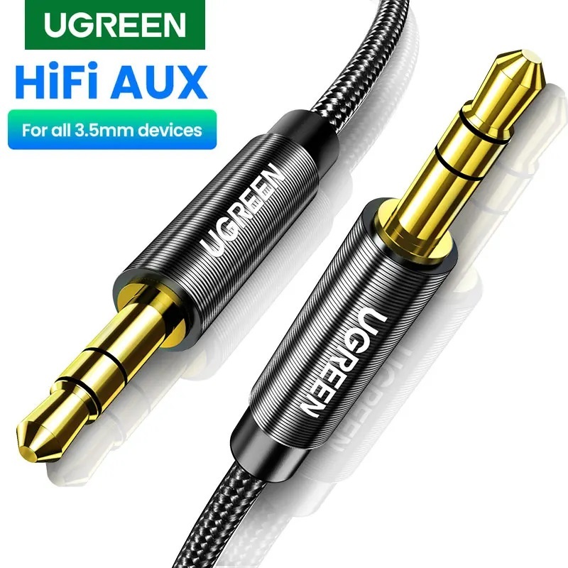 Ugreen 3.5mm Male to Male Stereo Audio 3.5 to 3.5 AUX Cable trs to trs