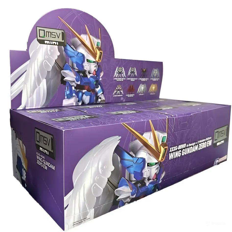 ★ พร้อมส่ง ★QMSV-Mini Wing Gundam Zero Ew Series กล่องสุ่ม เช็คการ์ด