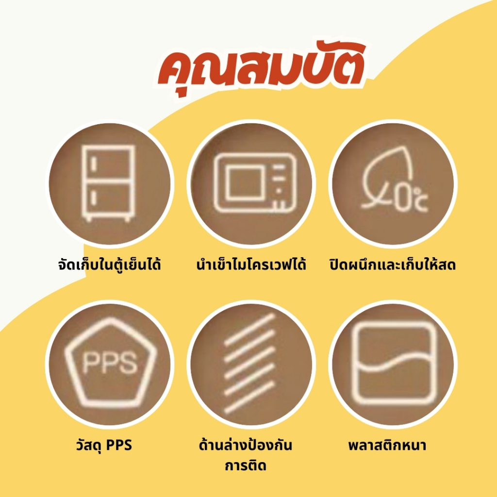 กล่องพลาสติกใส✨ อเนกประสงค์ 4 ช่อง พร้อมฝาปิด สําหรับใส่อาหาร พร้อมส่ง📌 - รูปที่ 7