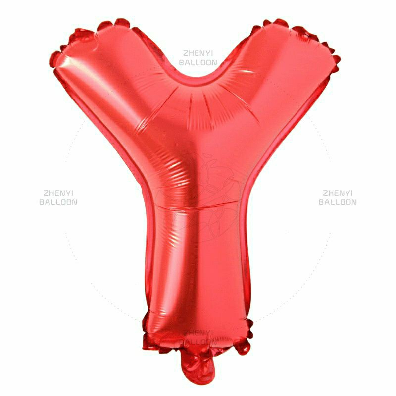 ลูกโป่งตัวอักษร A-Z ขนาด 40นิ้ว สีแดง RED ลูกโป่งกีฬาสี - รูปที่ 7