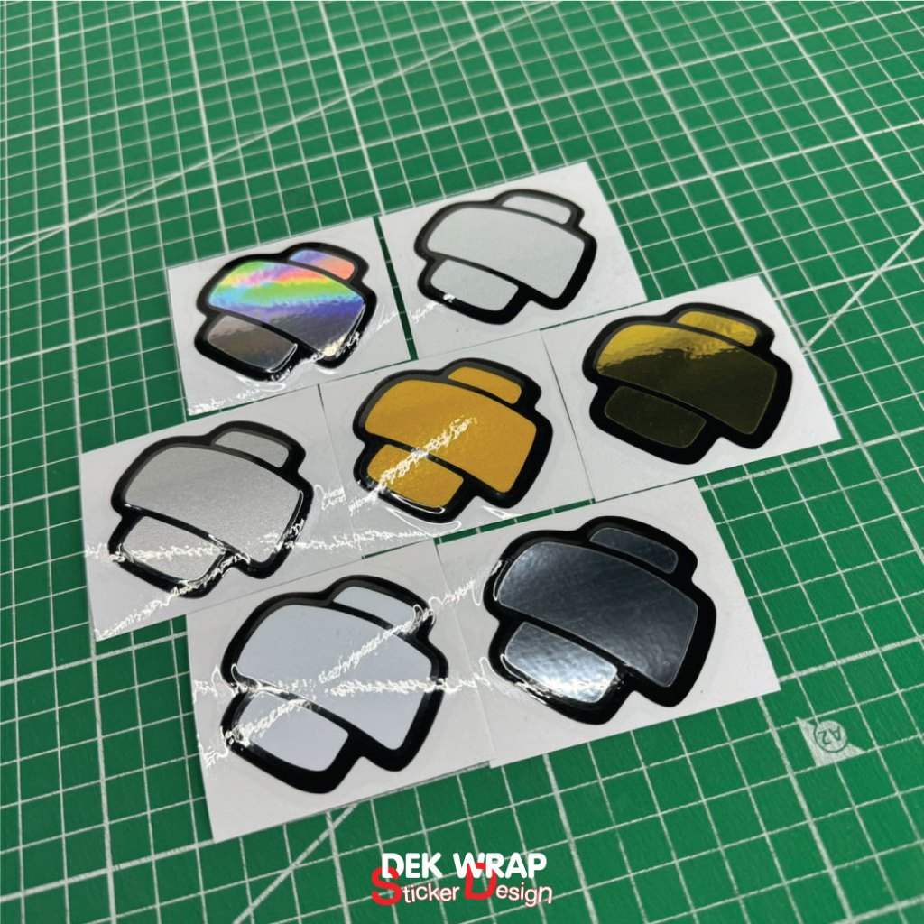 สติกเกอร์ปิดรอย ลายพลาสเตอร์ แบบ 2 ขนาด 5.5x5 และ 10x9 cm.