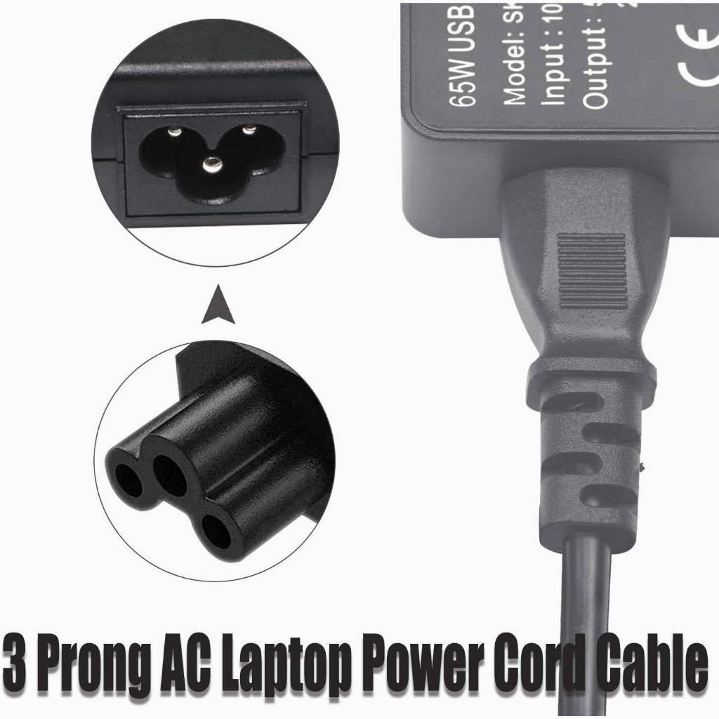 สาย Cable POWER AC For Notebook 3 รู ยาว1.8M สำหรับคอมพิวเตอร์โน๊ตบุ๊ค