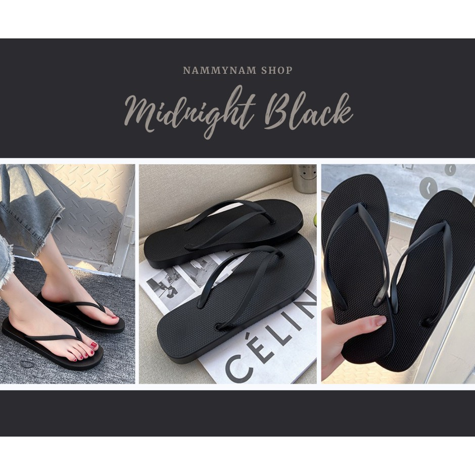 **ส่งด่วนภายในวัน** (มีไซส์ใหญ่ 36-45) รองเท้าแตะหูหนีบ งานเกาหลี สีพาสเทล สีพื้น