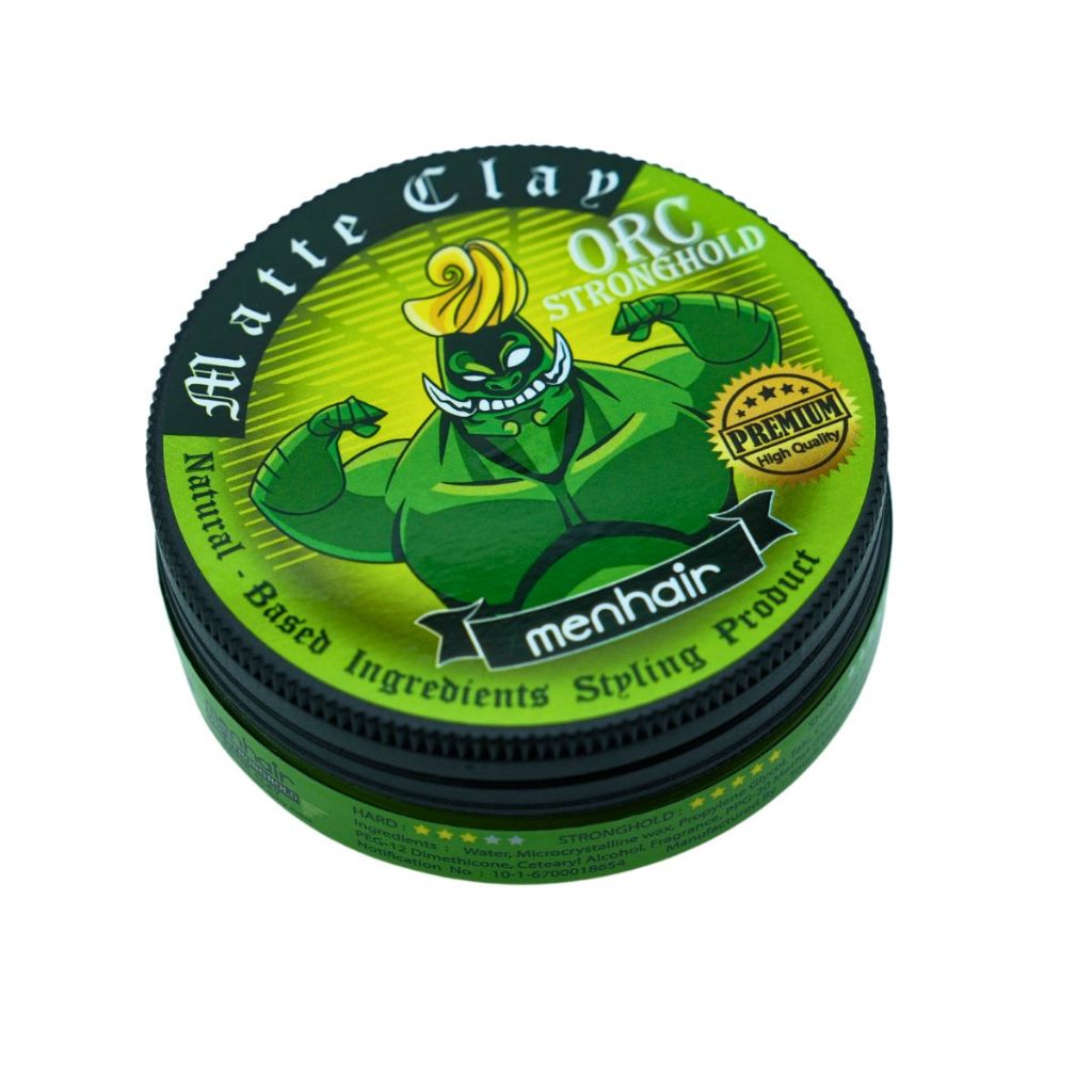 menhair OrcStronghold Matte Clay 60g (ยักษ์เขียว)