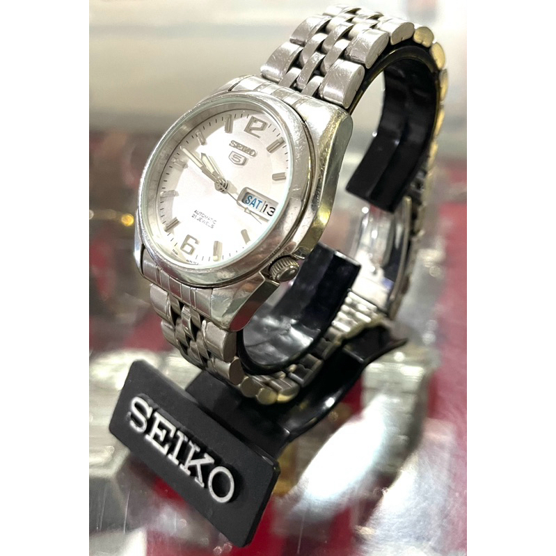 Seiko 5 Automatic cal. 7S26 with white dial