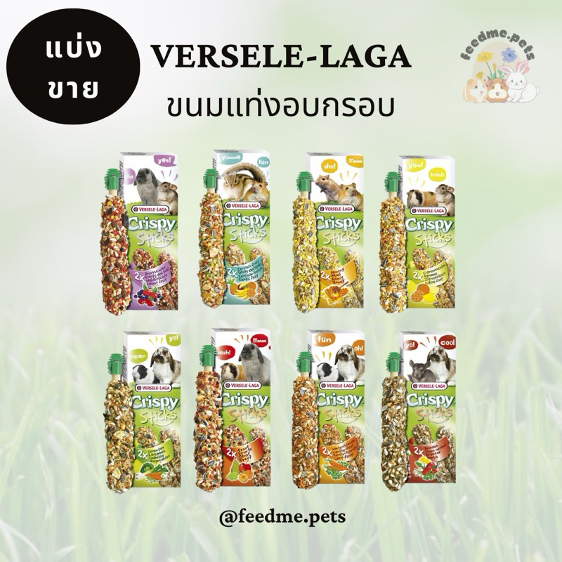 VERSELE-LAGA Crispy Stick คริสปี้สติ๊ก ขนมแท่งอบกรอบ (แบ่งขาย)