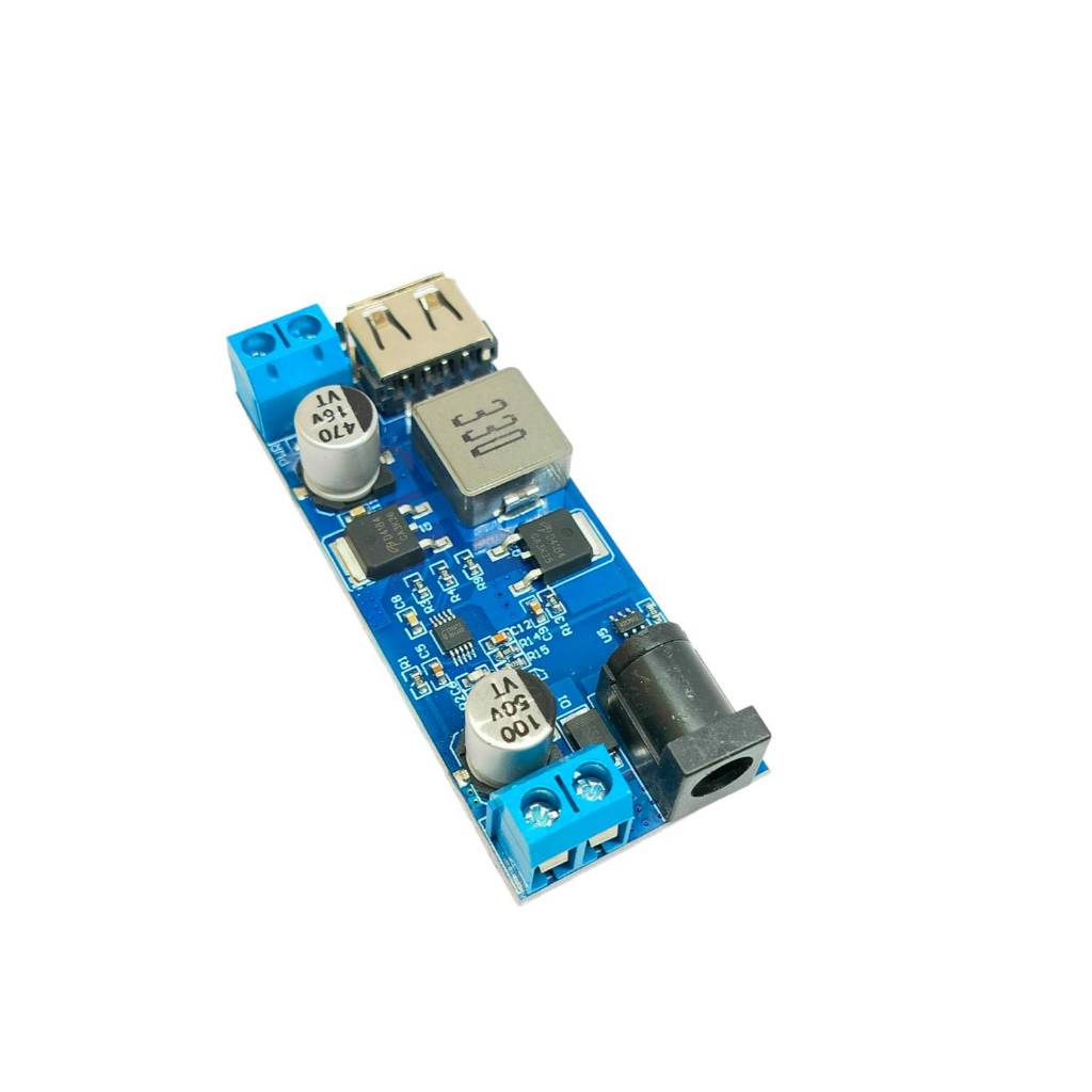 step down DC-DC 24V 12V to 5V 5A โมดุลปรับลดแรงดันไฟ