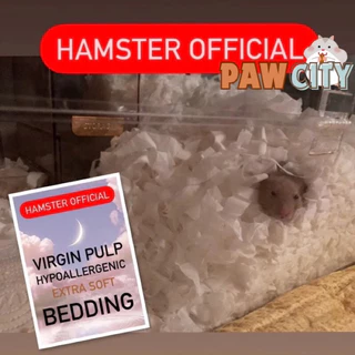 มีส่งด่วน🍄รองกรงอ่อนโยนพิเศษ ไม่พันขน HamsterOfficial Virgin Pulp ไร้ฝุ่น รองกรงทิชชู แฮมเตอร์ ดอเมาส pet