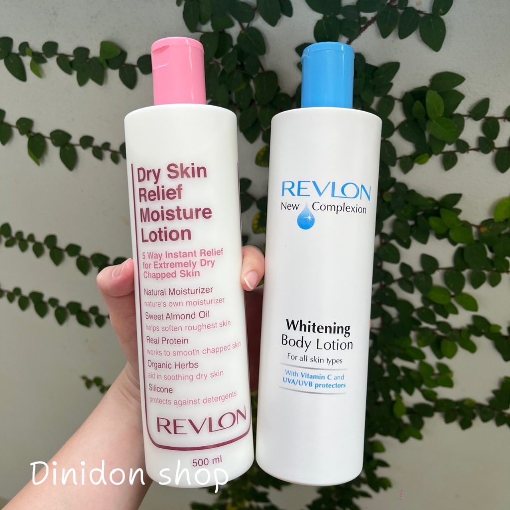 ((dinidon shop)) Revlon Body Lotion 500 ml. #Whitening #Dry skin