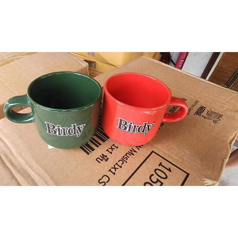 แก้วกาแฟ Birdy3in1มี2สีราคาใบละ